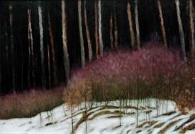 Czeslaw Gorski - Vorfrühling im Wald - Ölgemälde